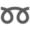 Double Curly Loop emoji on HTC